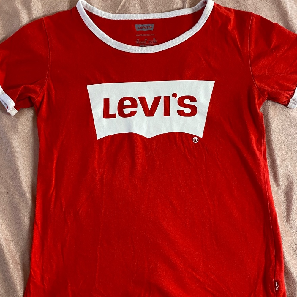 Girls Levi Logo Tee